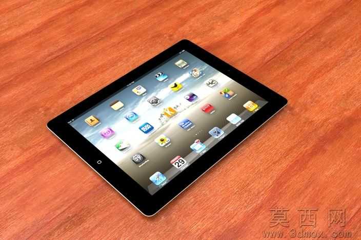 碎的玻璃iPad2的实验