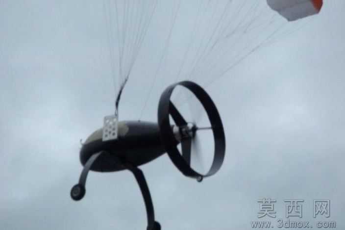 无人机滑翔伞。