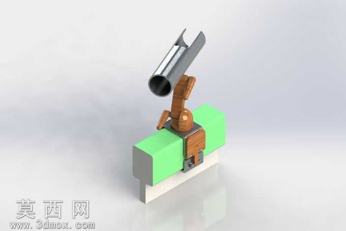 快速夹紧杆架