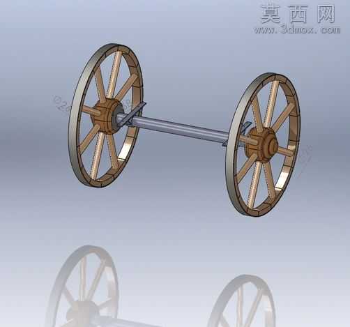 手推车轴