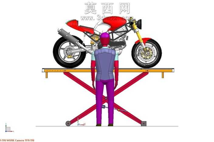 摩托车升降式电梯