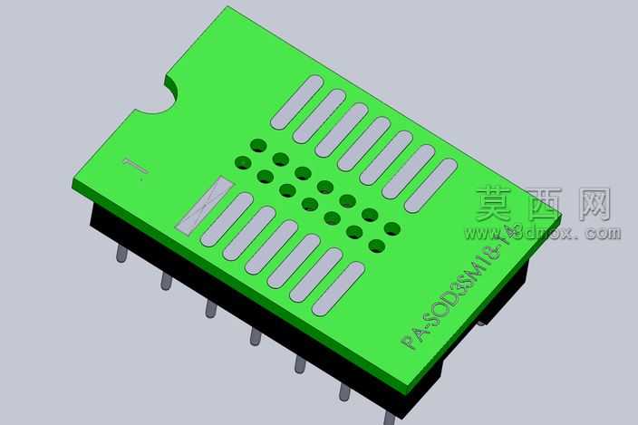 14针所以到电子元器件DIP适配器。PA-SOD3SM18-14