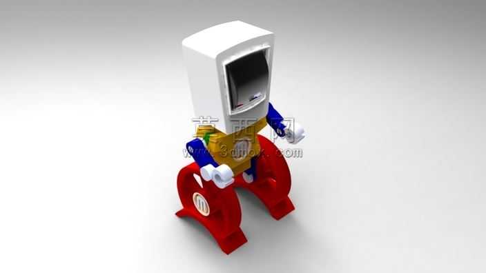 可爱小Makerbot吉祥物