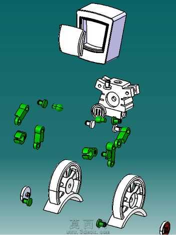 可爱小Makerbot吉祥物