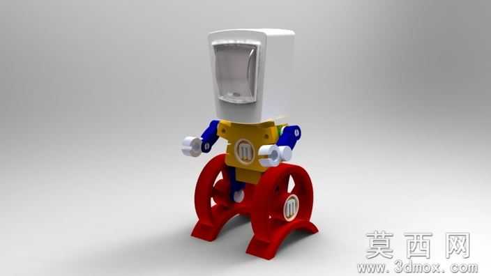 可爱小Makerbot吉祥物