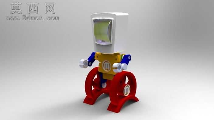 可爱小Makerbot吉祥物