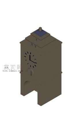 阿尔伯克基-阿尔瓦拉多运输中心钟楼-何规模