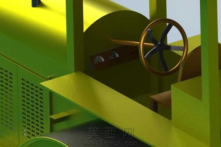 典型的压路机