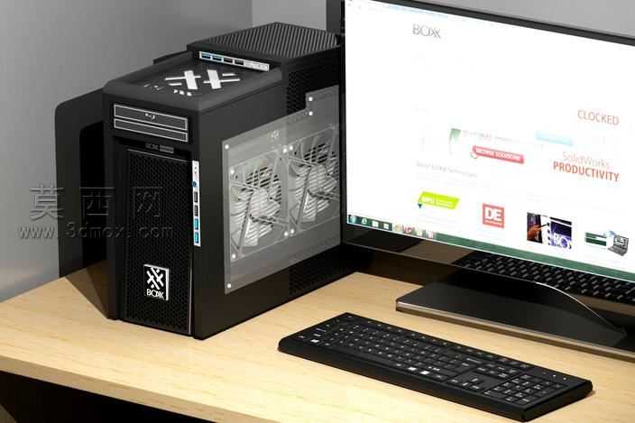成品的3DBOXX概念由阮Pretorius