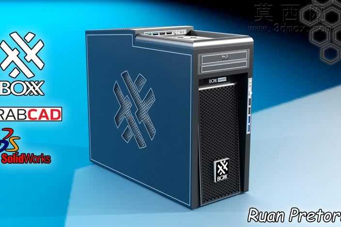 成品的3DBOXX概念由阮Pretorius