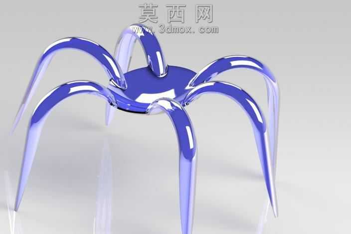 Spyder-无电动马达。压力流体管-控制。太阳能热能量。概念的想法