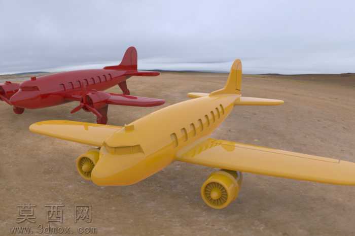 IRONCAD2014年-DC3飞机