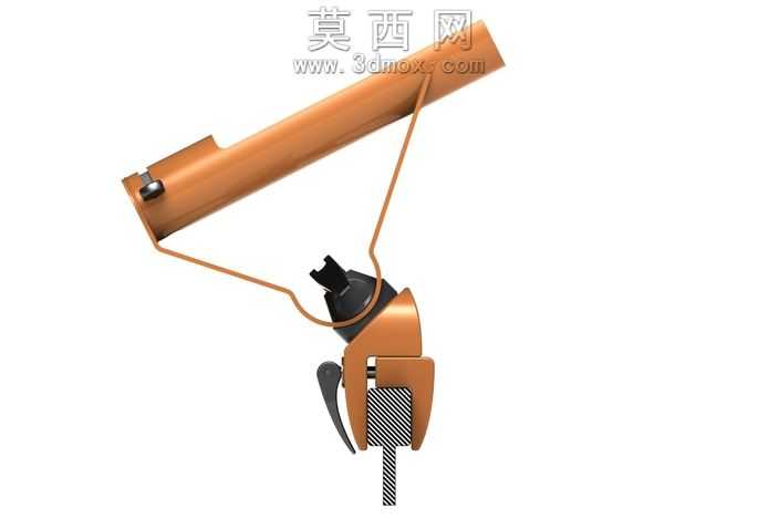 捕手独木舟的杆架