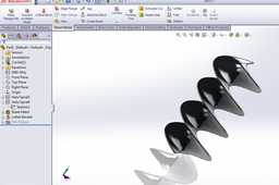 Hélices无金属板-Solidworks2013