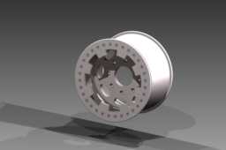 15x9.58x6.5bp铸铝Beadlock外缘