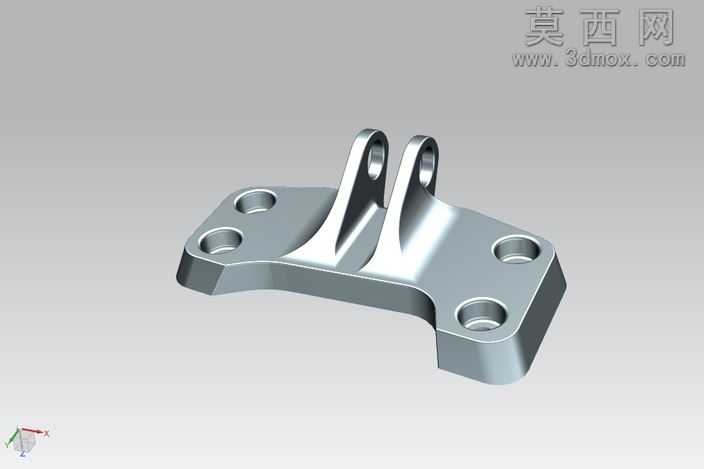 通用电气飞机发动机托架v.4