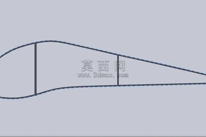 翼型与2桅杆