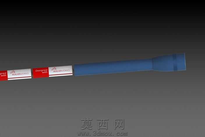 MAGLITE迷你未完成的模型。