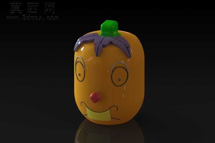 可爱的南瓜模型