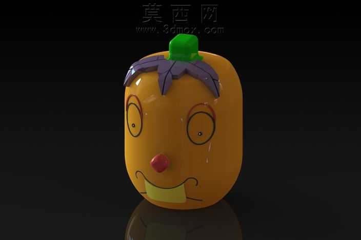 可爱的南瓜模型