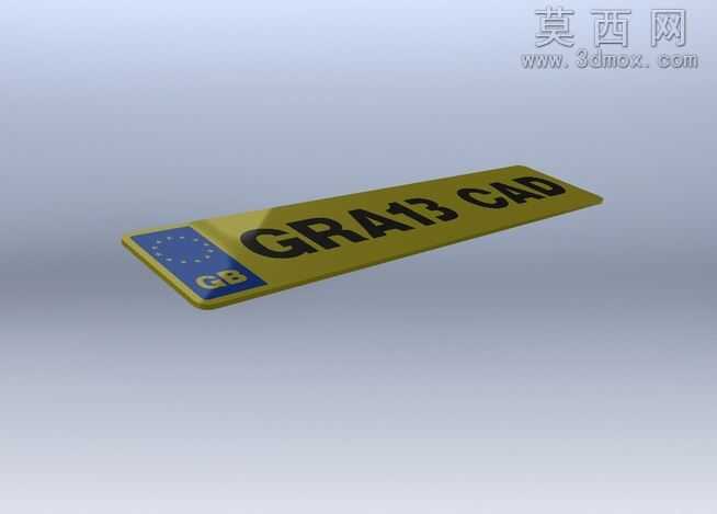 英国车牌号码。