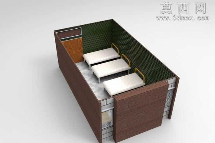 我的宿舍3d完整的模型