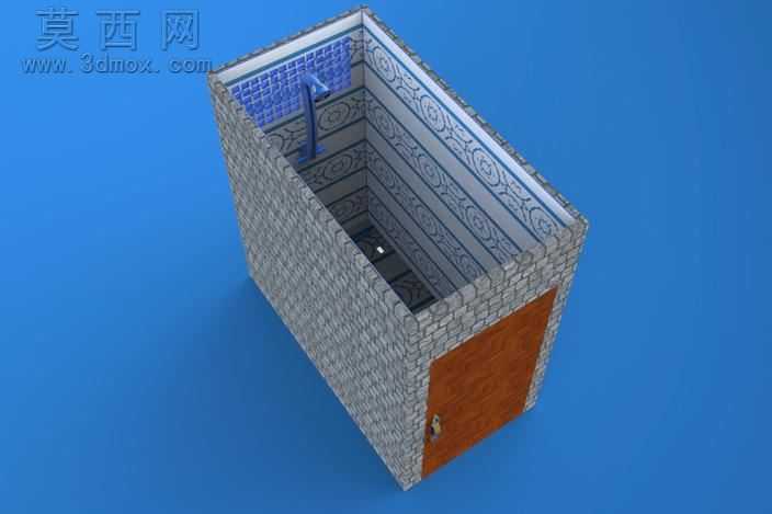 我的宿舍3d完整的模型