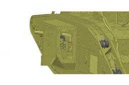 1/16级灰度坦克MK-V模型