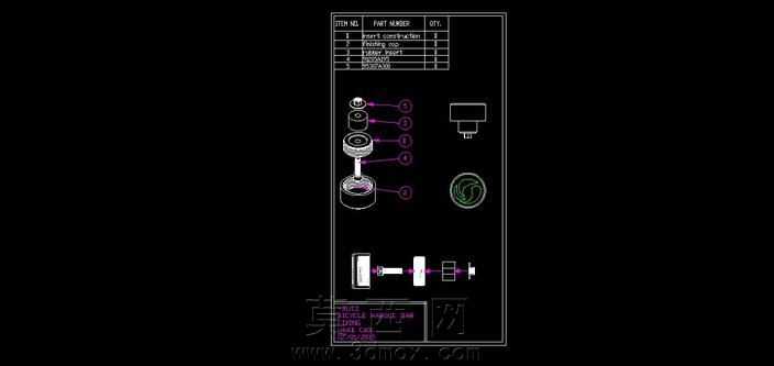 胶带固定车把端盖(flyingdesign)