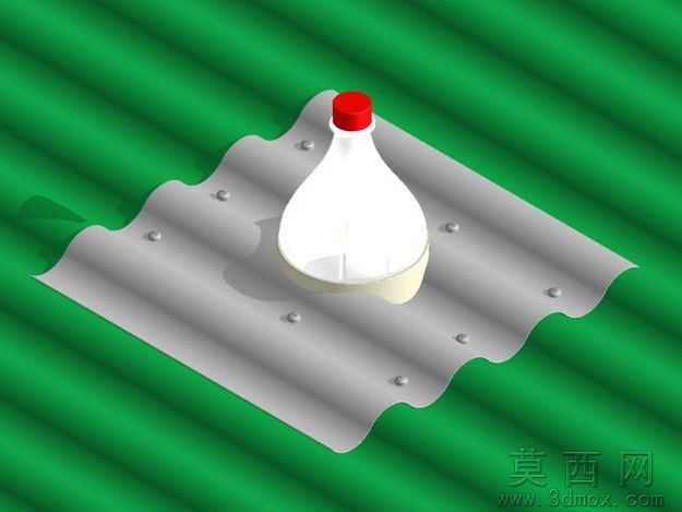 太阳能的瓶子