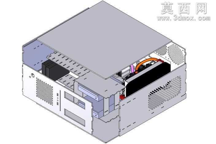 电脑拆卸动画