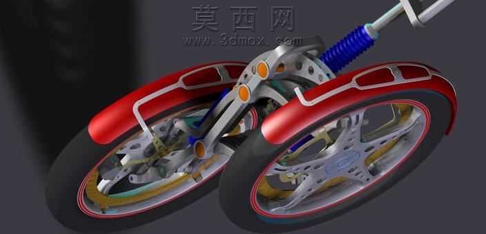 对摩托车项目两个前轮650cc