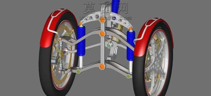 对摩托车项目两个前轮650cc