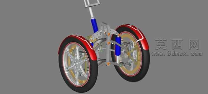 对摩托车项目两个前轮650cc
