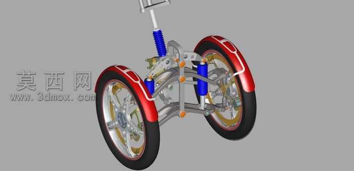 对摩托车项目两个前轮650cc