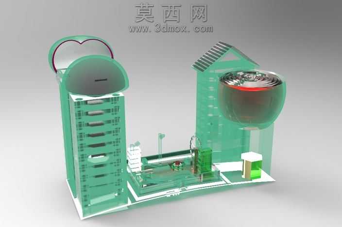 我有趣的公园和创新的城市