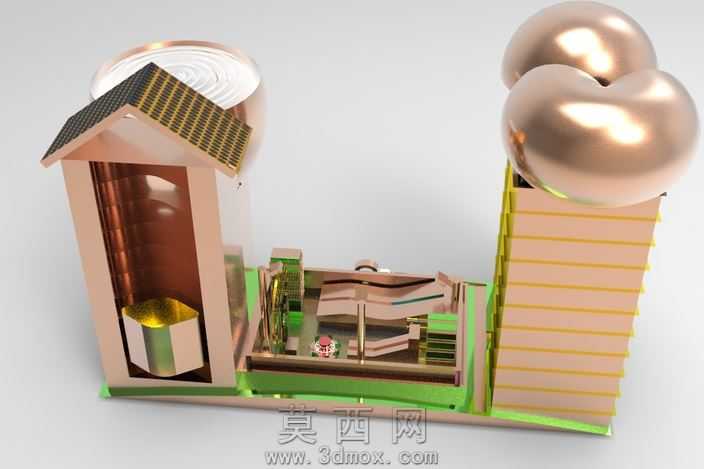 我有趣的公园和创新的城市