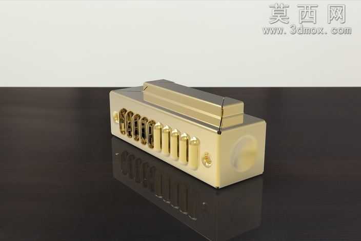 金色的金属板框