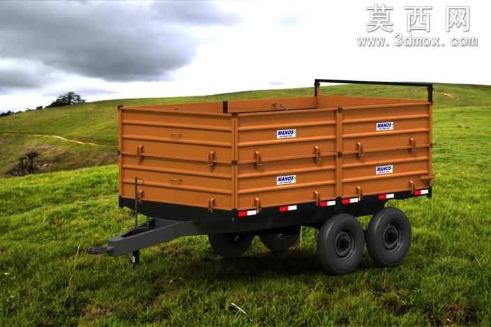 Carreta���������Basculantecom̹��laterais
