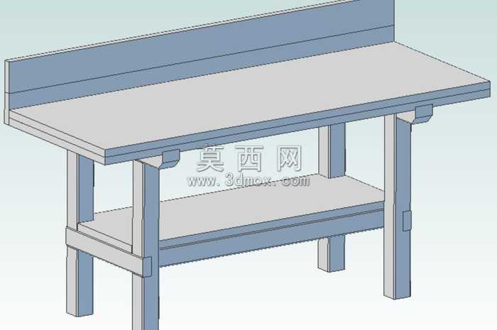 工作台由实芯门