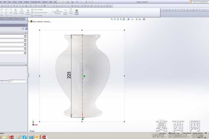 教程-提示将参考图像插入SolidWorks的草图