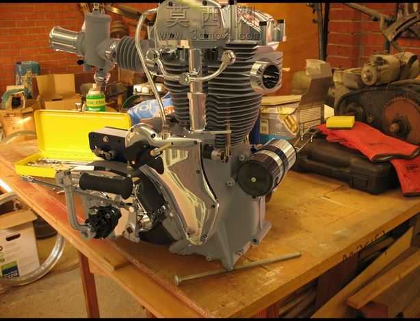 KeyShot���־���VelocetteThruxton
