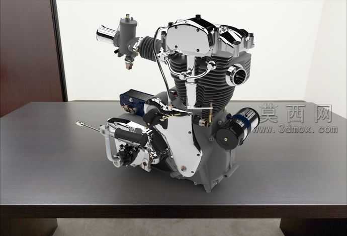 KeyShot���־���VelocetteThruxton
