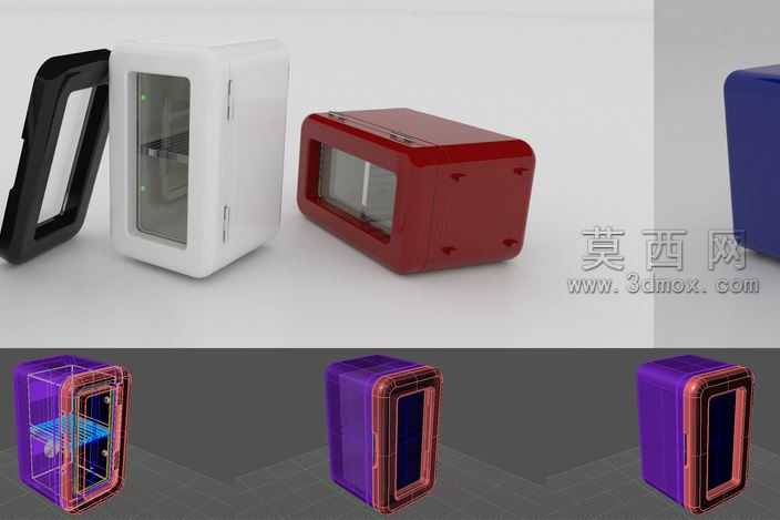 迷你冷却器——CAD模型
