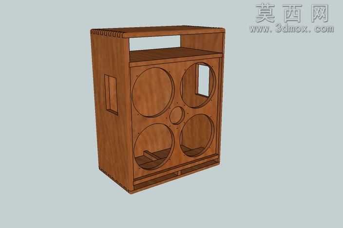 组合低音放大柜4x10