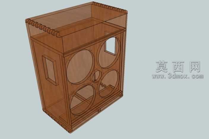 组合低音放大柜4x10