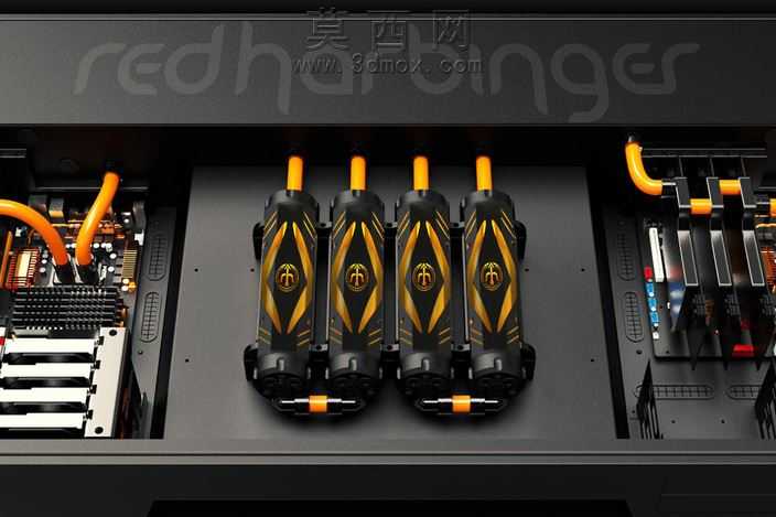 红色Harbringer水库封面——混合