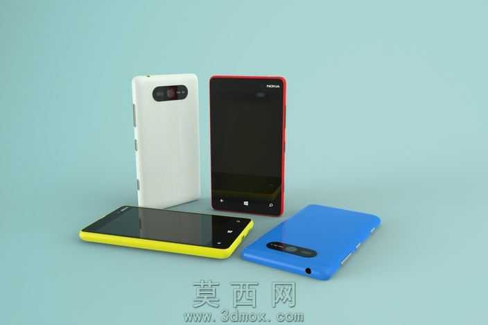 诺基亚流光820收费覆盖和可移动迷你投影仪