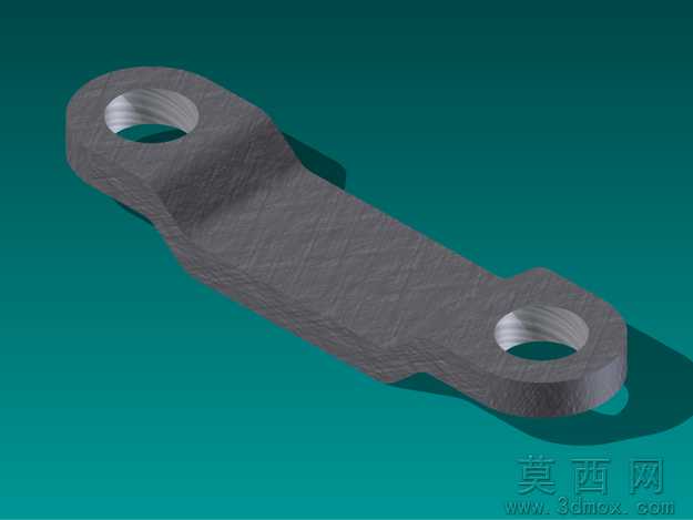 双孔连接固定夹具零件结构设计