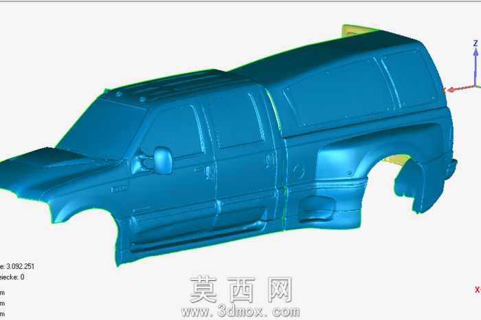 福特F3503d扫描
